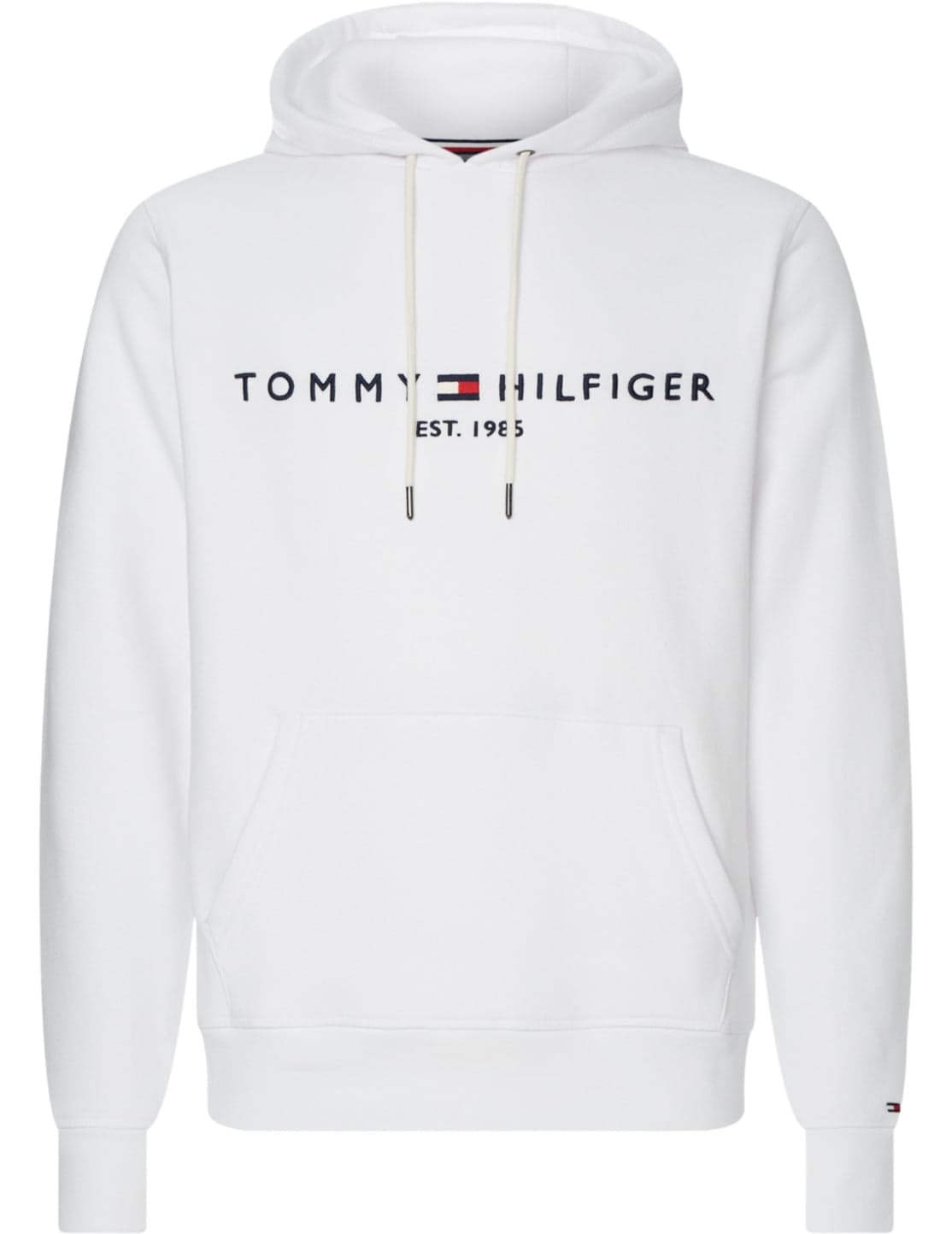 Tommy Hilfiger felpa con cappuccio bianca MW0MW11599