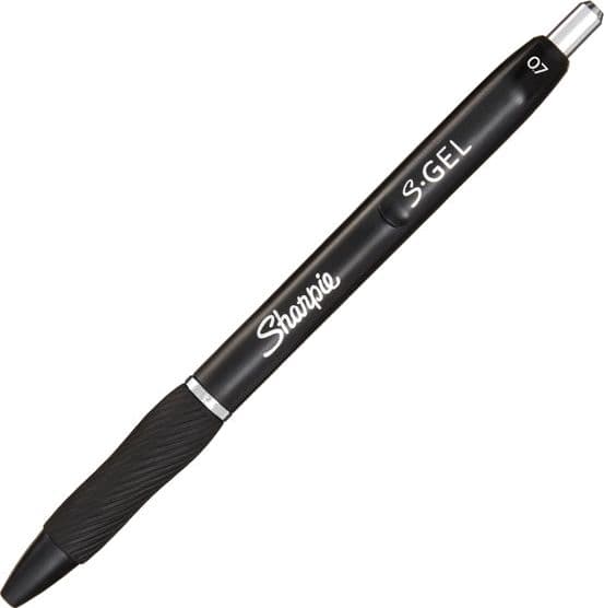Penna Gel A Scatto 0.7Mm Nero Sharpie
