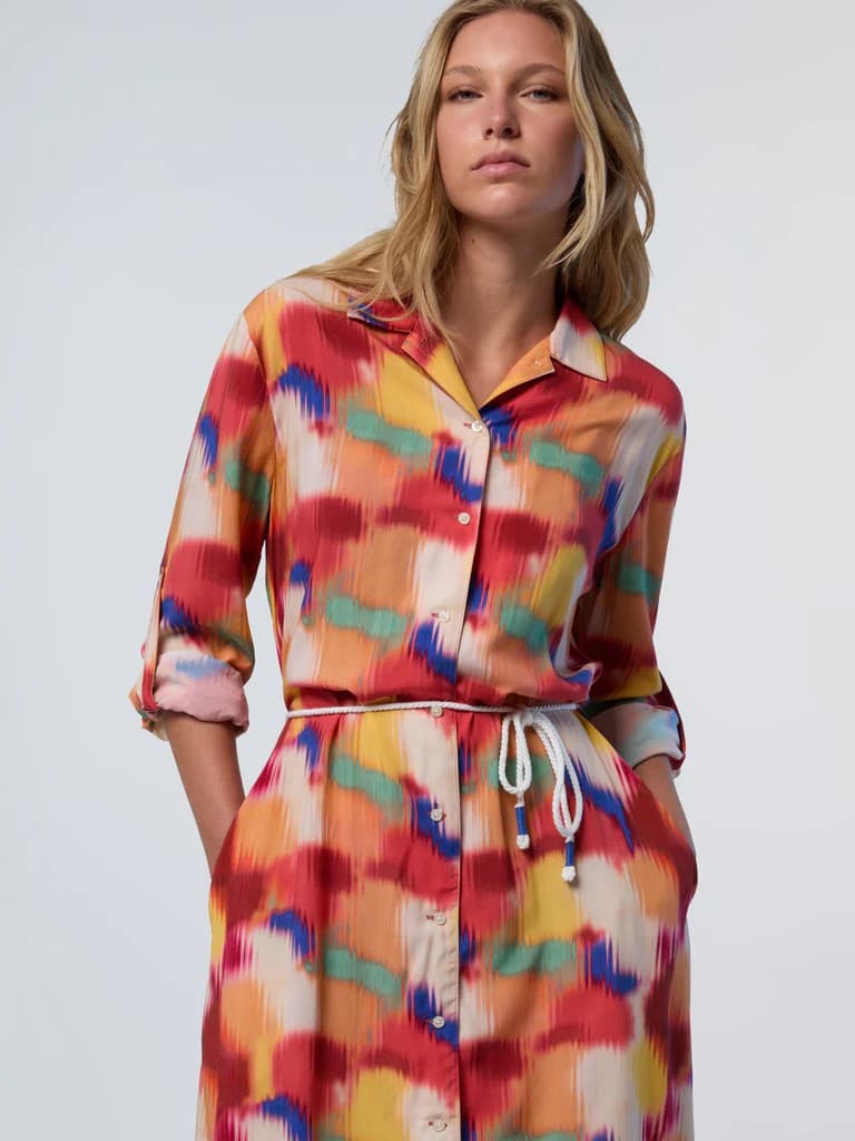 North Sails Abito donna Abito midi in ECOVERO