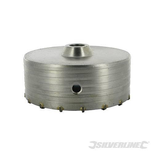 Fresa carotatrice a tazza per muri in TCT e acciaio robusto Silverline 595769 - 22
