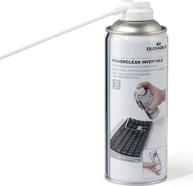 Aria compressa capovolgibile per PC, tasteiere e stampanti 200ml Durable