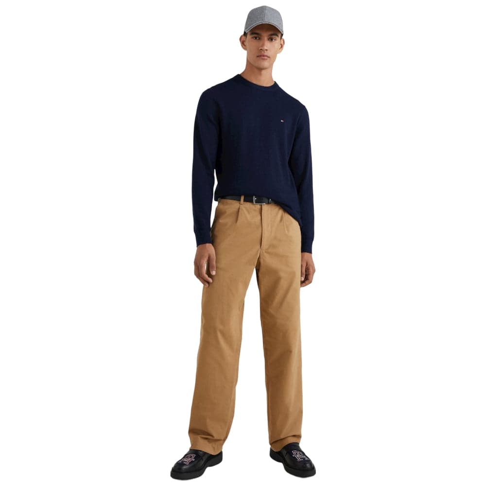 Tommy Hilfiger maglioncino uomo blu in Felpe senza cappuccio Prodotti di Classe - Nocera Superiore, commercioVirtuoso.it