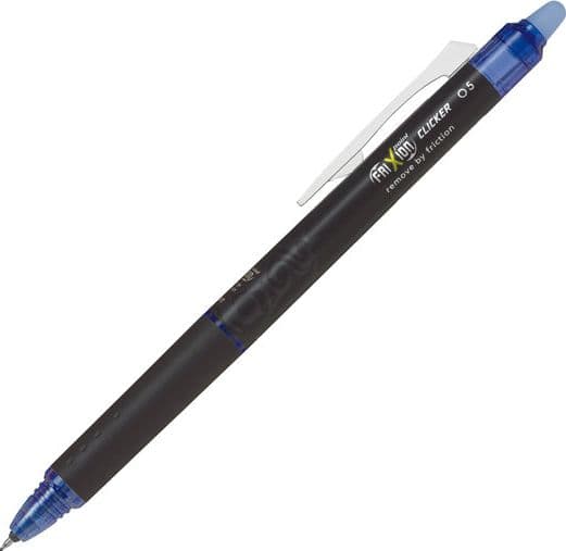 Penna Sfera A Scatto Frixionball Clicker 0,5Mm Punta Synergy Blu Pilot
