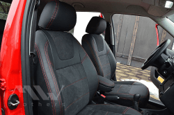 Coprisedili Su Misura Per Skoda Fabia 2 (2007-2014), Leather Style in Set per interni Autooggetti.it - Roma, commercioVirtuoso.it