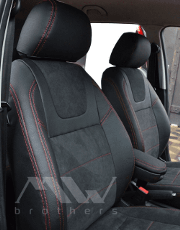 Coprisedili su misura per Skoda Fabia 1 (1999-2008), Leather style in Set per interni Autooggetti.it - Roma, commercioVirtuoso.it