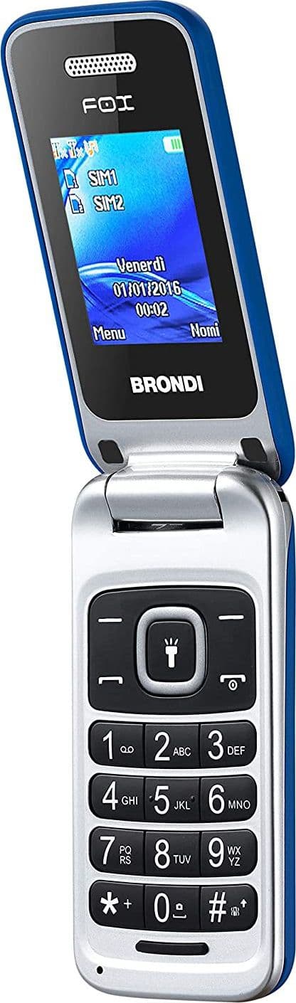 telefono cellulare brondi fox azzurro in Cellulari e Smartphone Tropposmart.it - Genova, commercioVirtuoso.it