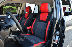 Coprisedili su misura per Suzuki Grand Vitara (2005-2018), Leather style in Set per interni Autooggetti.it - Roma, commercioVirtuoso.it