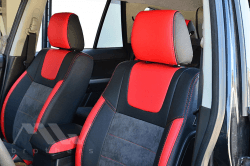 Coprisedili su misura per Suzuki Grand Vitara (2005-2018), Leather style in Set per interni Autooggetti.it - Roma, commercioVirtuoso.it