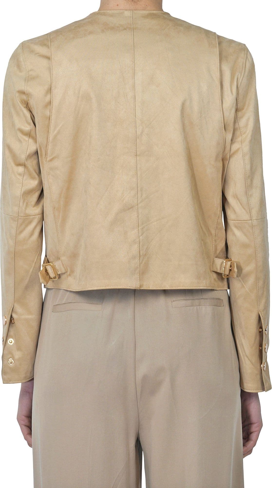 LA FEMME BLANCHE La Femme Blanche - Giubbotto - 451444 - Beige da donna in Giacche Drestige - Casamassima, commercioVirtuoso.it