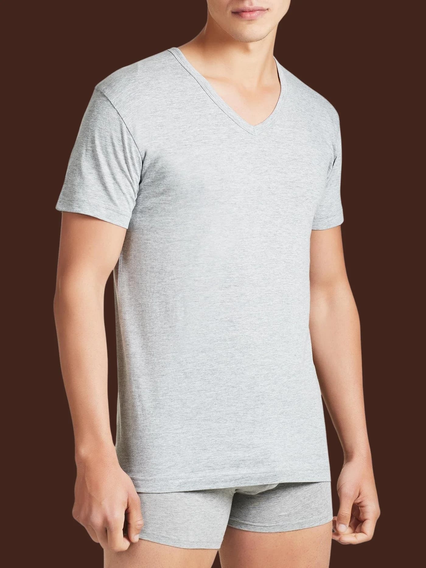 T-Shirt Ragno 601418 - Maglia Scollo a V in Puro Cotone Jersey - Confezione 2 Pezzi in prodotto Anastasi - Marsala, commercioVirtuoso.it