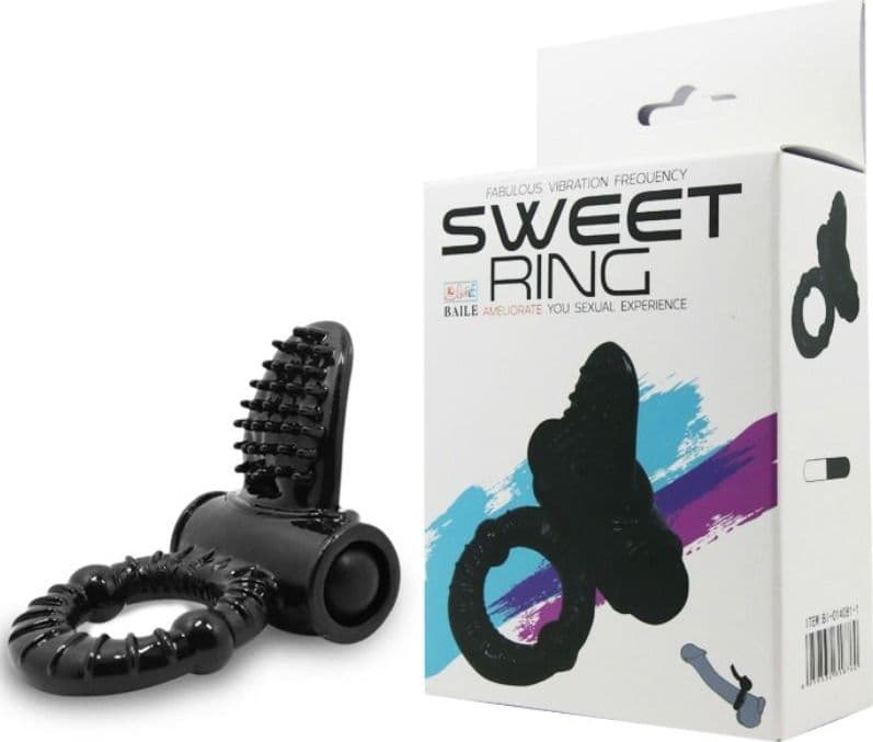 BAILE - ANELLO VIBRANTE SWEET RING CON CONIGLIO STRUTTURATO in Anelli fallici e vibranti Desideria Shop - Latina, commercioVirtuoso.it