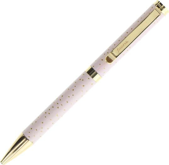 Penna a sfera a scatto Confetti rosa Filofax