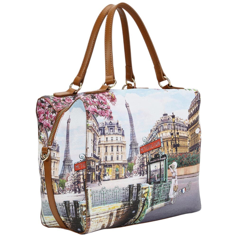 YNot borsa boston bag con tracolla stampa Emily in Paris YES702S5 Borse YNot