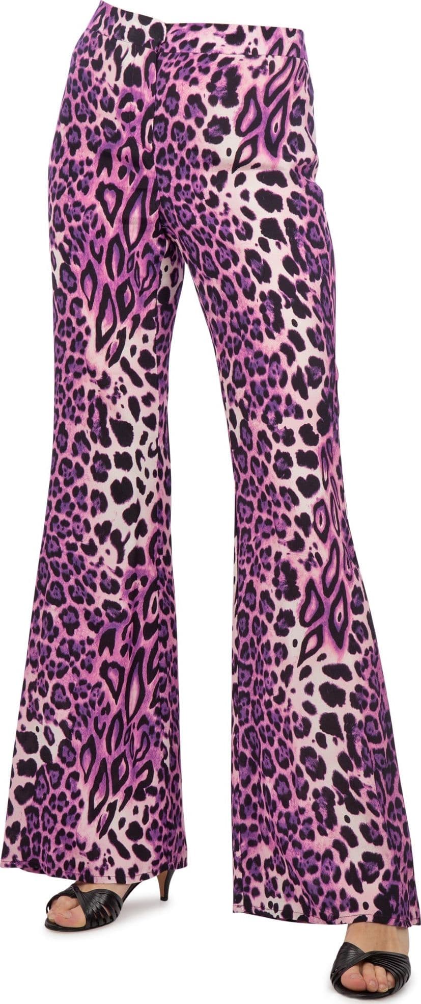 SO ALLURE So Allure - Pantalone - 410705 - Viola/Nero da donna in Pantaloni Drestige - Casamassima, commercioVirtuoso.it