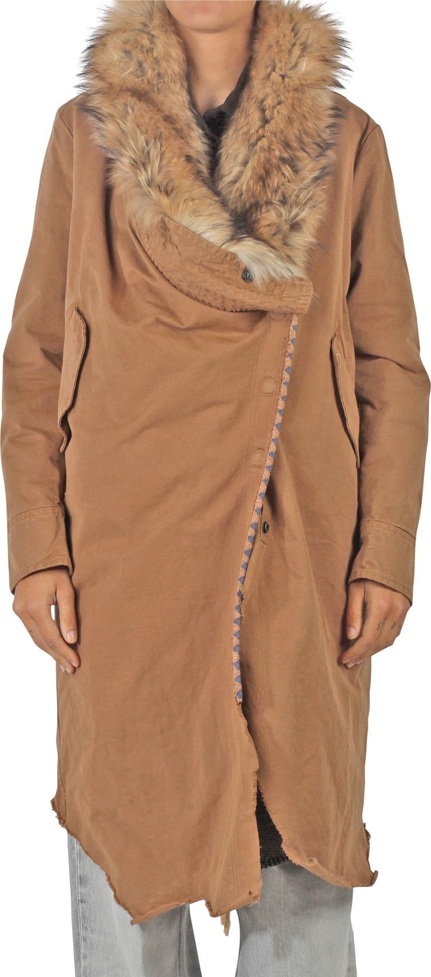 BAZAR DELUXE Bazar Deluxe - Cappotto - 440864 - Cammello da donna in Cappotti Drestige - Casamassima, commercioVirtuoso.it