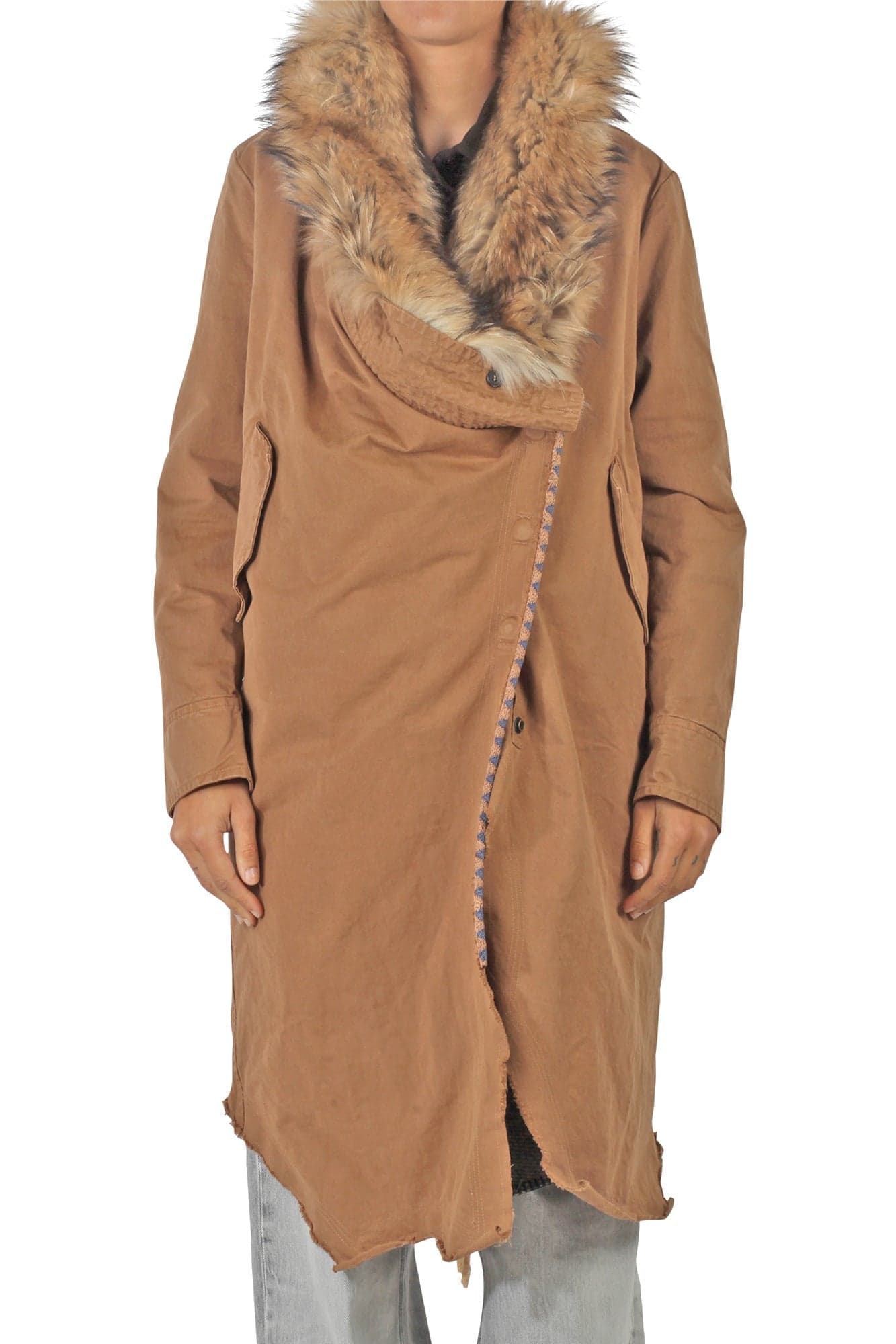 BAZAR DELUXE Bazar Deluxe - Cappotto - 440864 - Cammello da donna in Cappotti Drestige - Casamassima, commercioVirtuoso.it