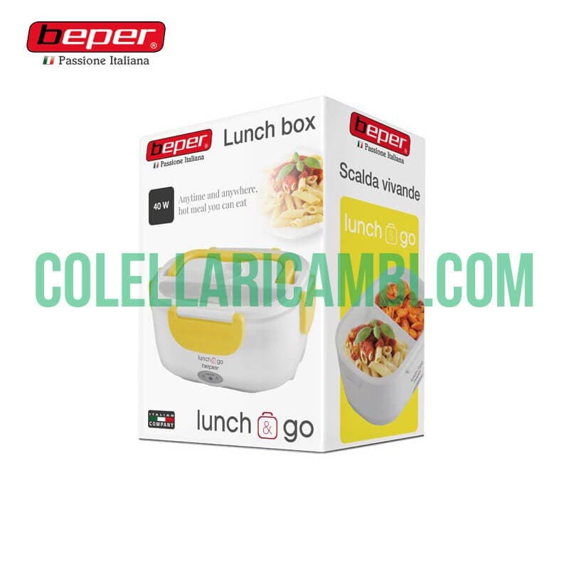 Scaldavivande Scalda Pietanze Elettrico Beper in Lunchbox Colella Ricambi - Casoria, commercioVirtuoso.it