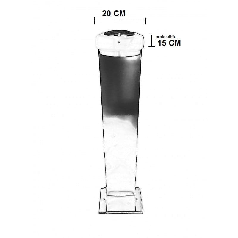 Piantana stand per dispenser gel igienizzante