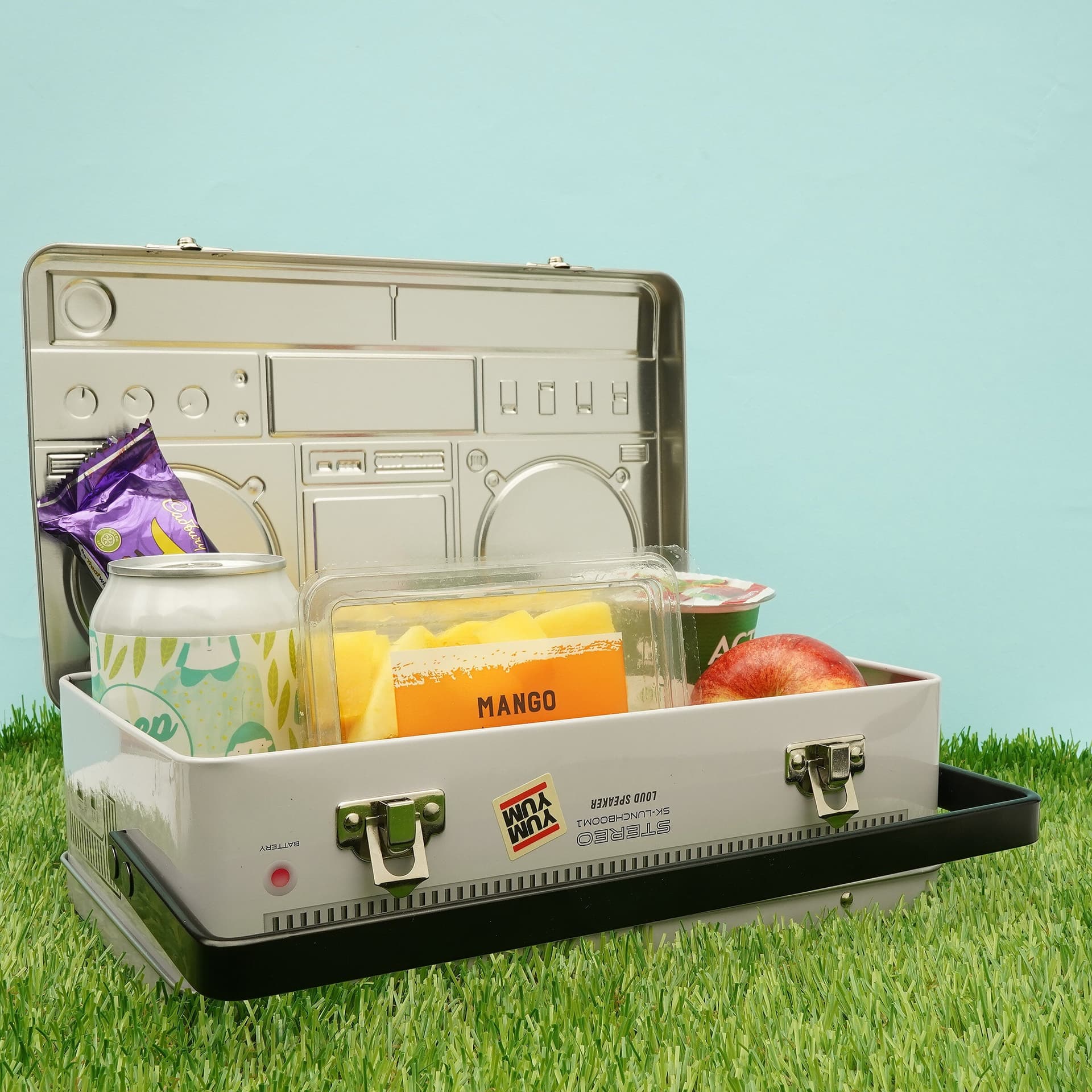 Lunch Box Metallico Retro Ghetto Blaster con Animazione Lenticolare in Autocategorizzazione Più Di Più Ideas - Casalnuovo di Napoli, commercioVirtuoso.it