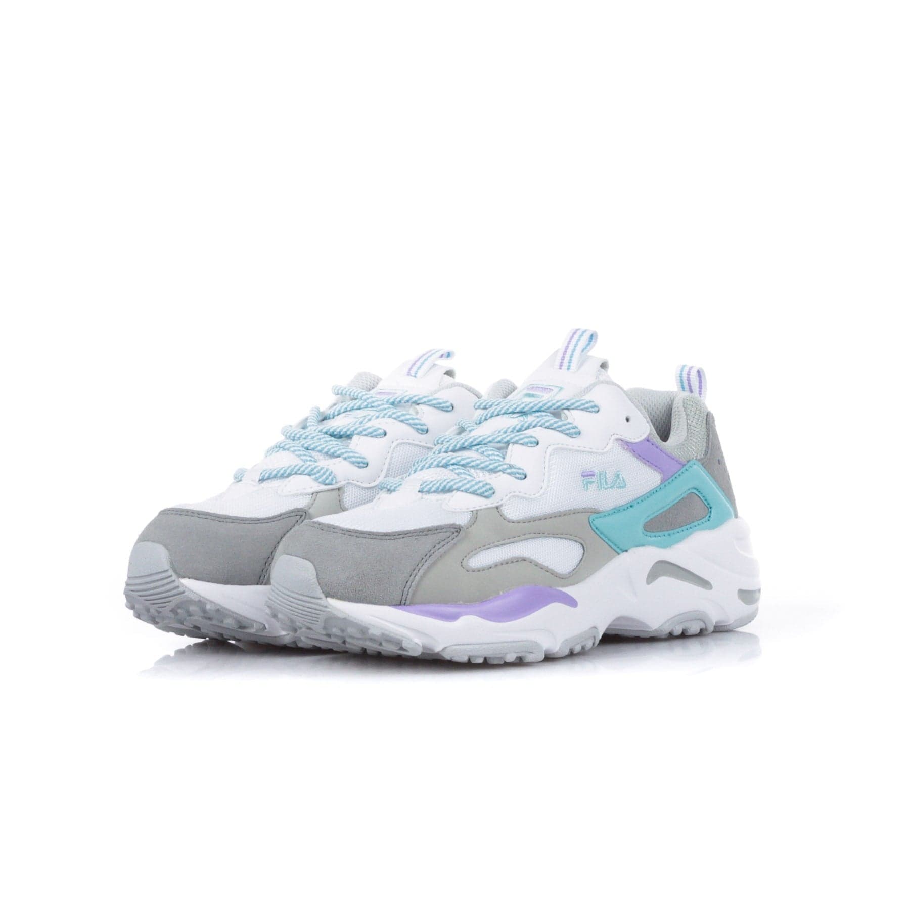 FILA Scarpa Bassa Donna Ray Tracer Wmn White/violet Tulip/blue Curacao da donna in Sneaker casual Drestige - Casamassima, commercioVirtuoso.it