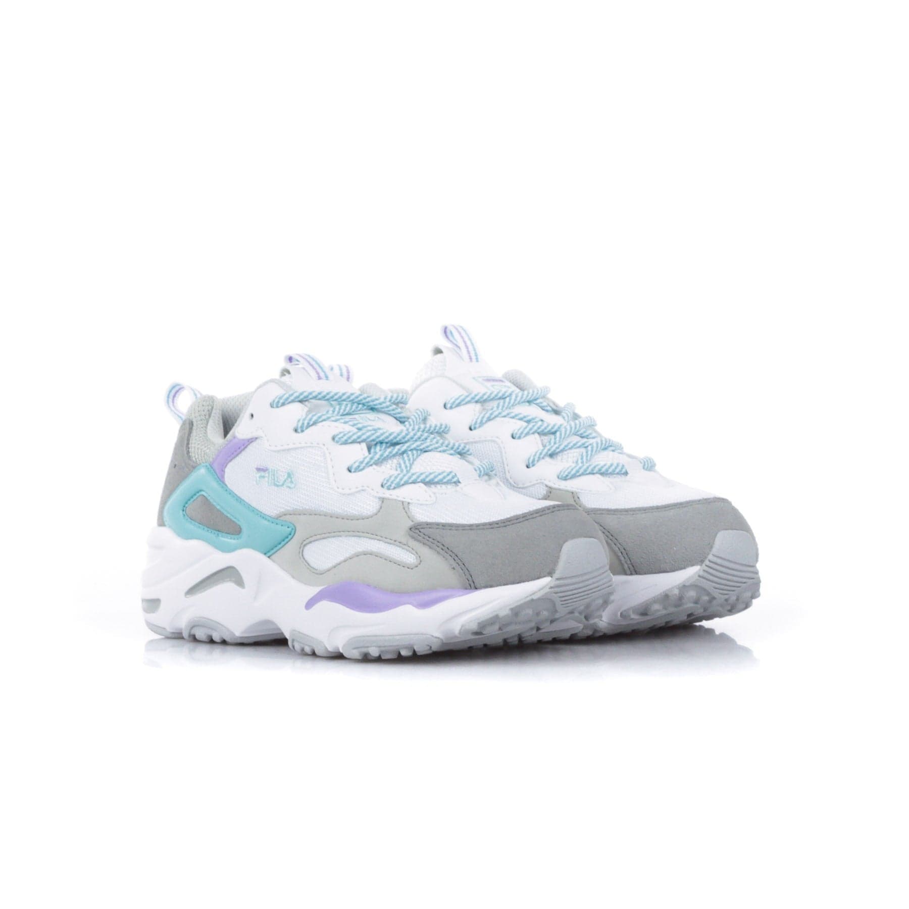 FILA Scarpa Bassa Donna Ray Tracer Wmn White/violet Tulip/blue Curacao da donna in Sneaker casual Drestige - Casamassima, commercioVirtuoso.it
