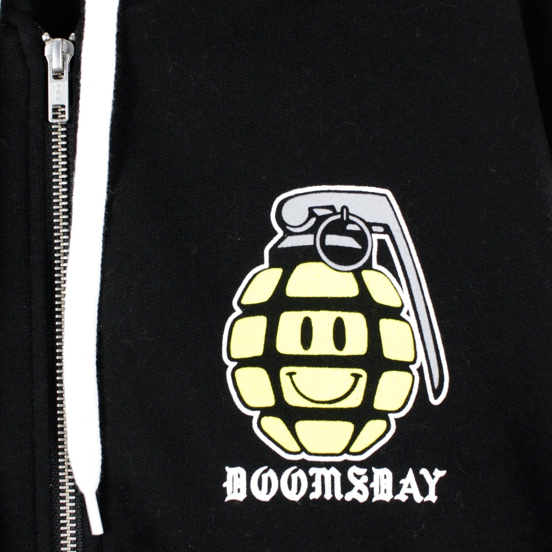 DOOMSDAY Felpa Cappuccio Zip Uomo R.o.o.t. Black da uomo in Felpe con cappuccio Drestige - Casamassima, commercioVirtuoso.it