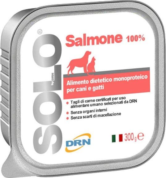 DRN Solo Salmone Alimento Monoproteico per Cane e Gatto in Umido 101 Market - Poggibonsi, commercioVirtuoso.it