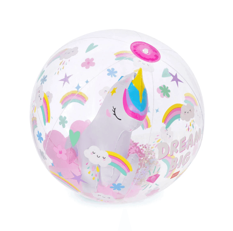Legami, Palla da Spiaggia Gonfiabile a tema Unicorn - 2