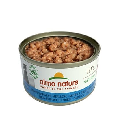 Almo Nature Scatoletta HFC Natural gusto Tonno Skipjack e Merluzzo per Cani Adulti in Secco 101 Market - Poggibonsi, commercioVirtuoso.it