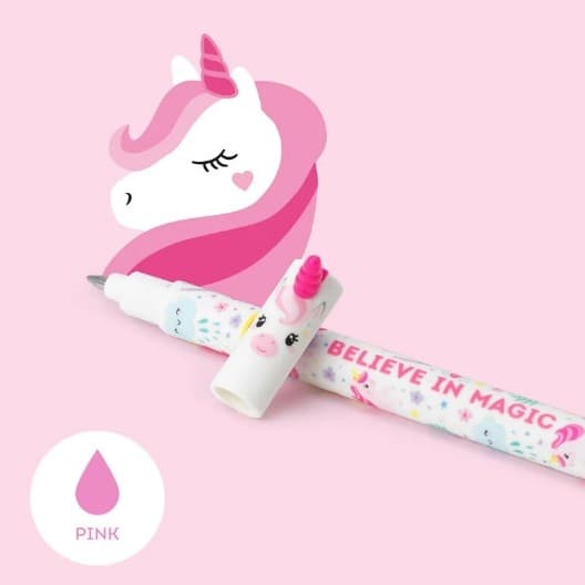 Legami, Penna Gel Cancellabile, Inchiostro Rosa, Tema Unicorn in Penne roller a inchiostro gel Cartospedia - Napoli, commercioVirtuoso.it