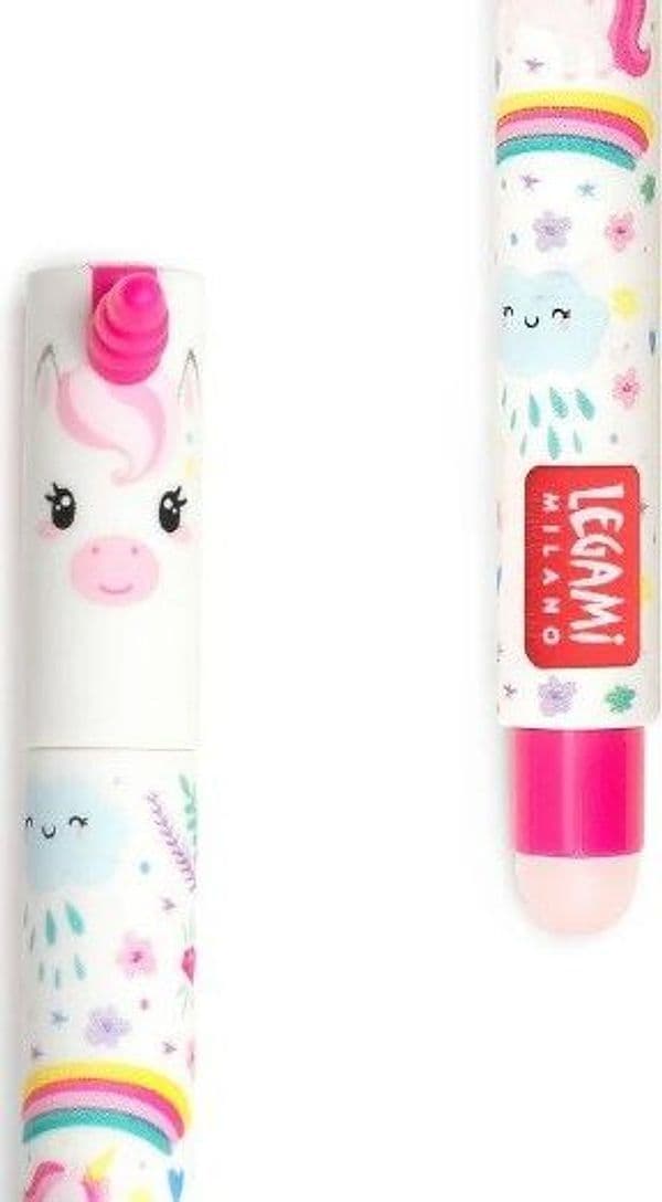 Legami, Penna Gel Cancellabile, Inchiostro Rosa, Tema Unicorn in Penne roller a inchiostro gel Cartospedia - Napoli, commercioVirtuoso.it