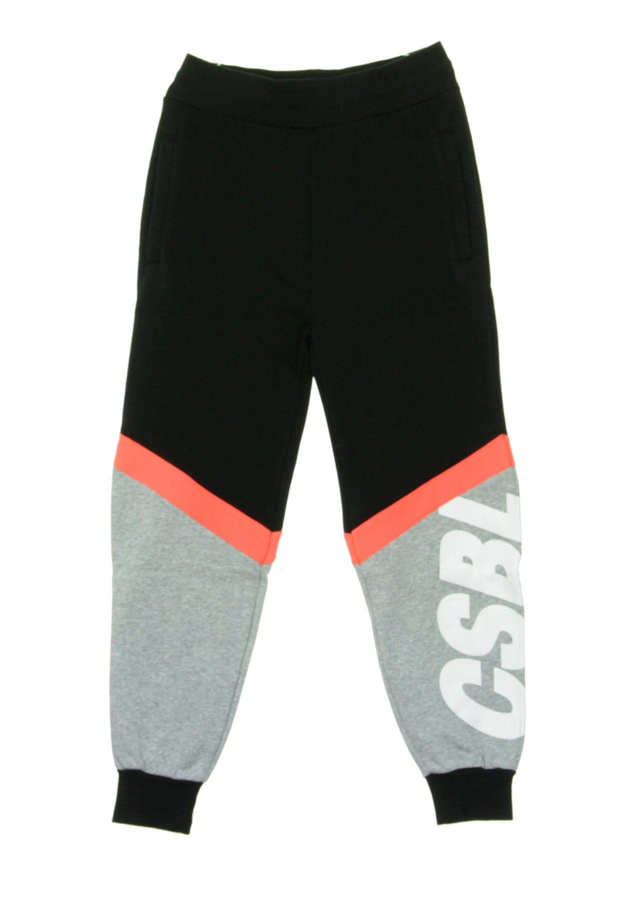 CAYLER &amp; SONS Pantalone Tuta Felpato Uomo Csblset Sweatpants Black/lazer Red da uomo in Pantaloni sportivi Drestige - Casamassima, commercioVirtuoso.it