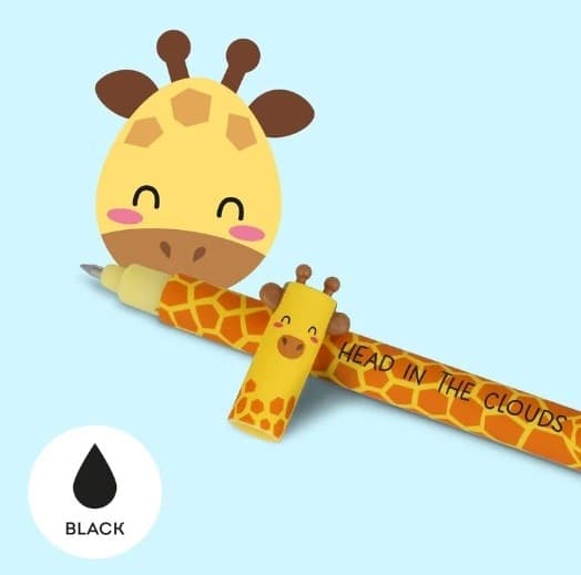 Legami - Penna Gel Cancellabile Giraffe in Penne roller a inchiostro gel Cartospedia - Napoli, commercioVirtuoso.it
