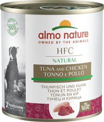 Almo Nature Scatoletta HFC Natural gusto Tonno e Pollo per Cani Adulti in Secco 101 Market - Poggibonsi, commercioVirtuoso.it