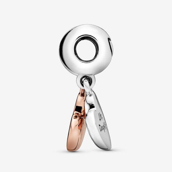 Pandora Charm pendente con cuori divisibili Madre e Figlia in Bead Charm Alba Gioielli - Casoria, commercioVirtuoso.it