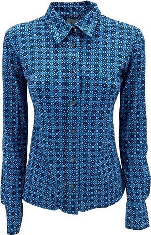 Caliban Camicie Blu/azzurro da donna