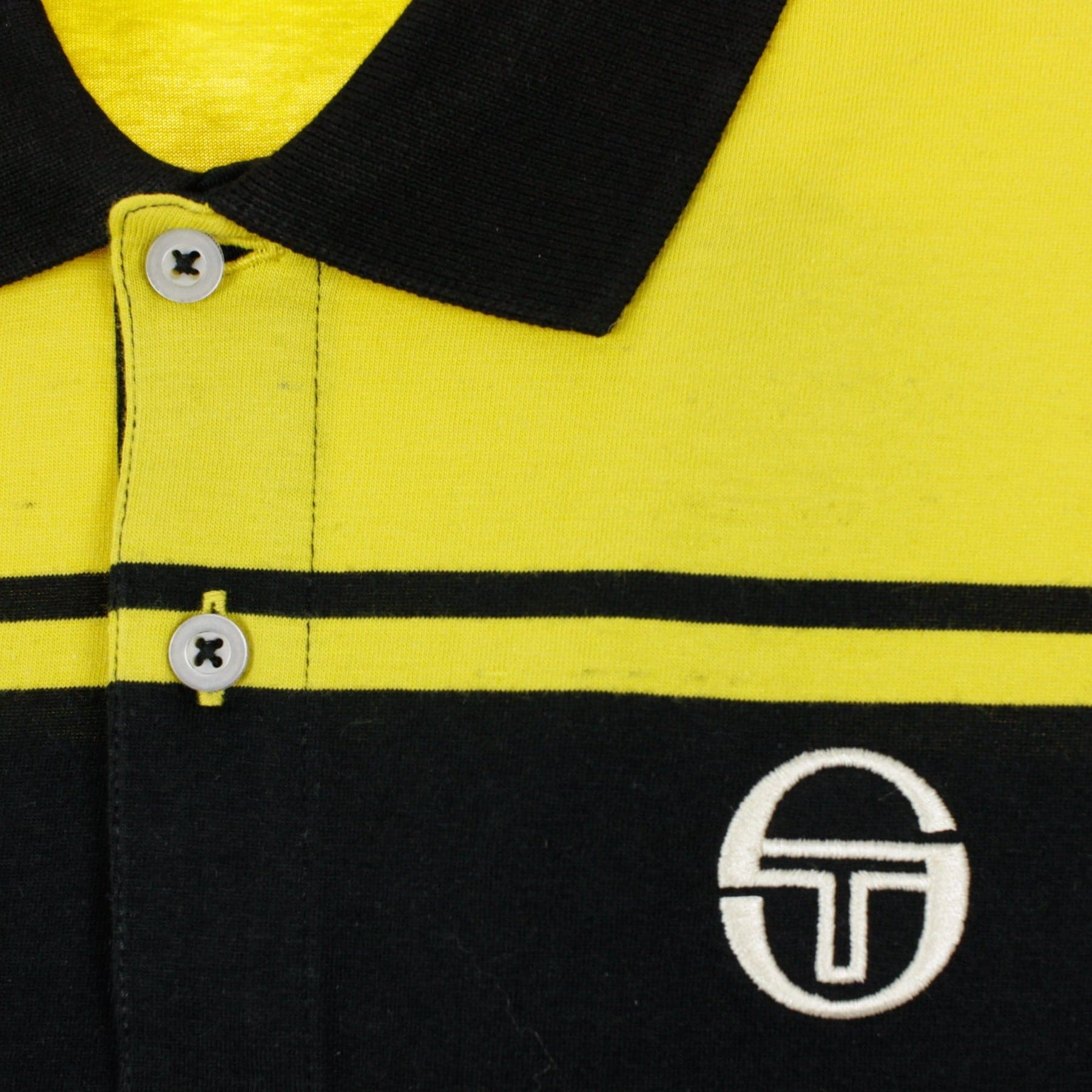 SERGIO TACCHINI Polo Manica Corta Uomo New Young Line Polo Archivio Black/mustard da uomo in Polo Drestige - Casamassima, commercioVirtuoso.it