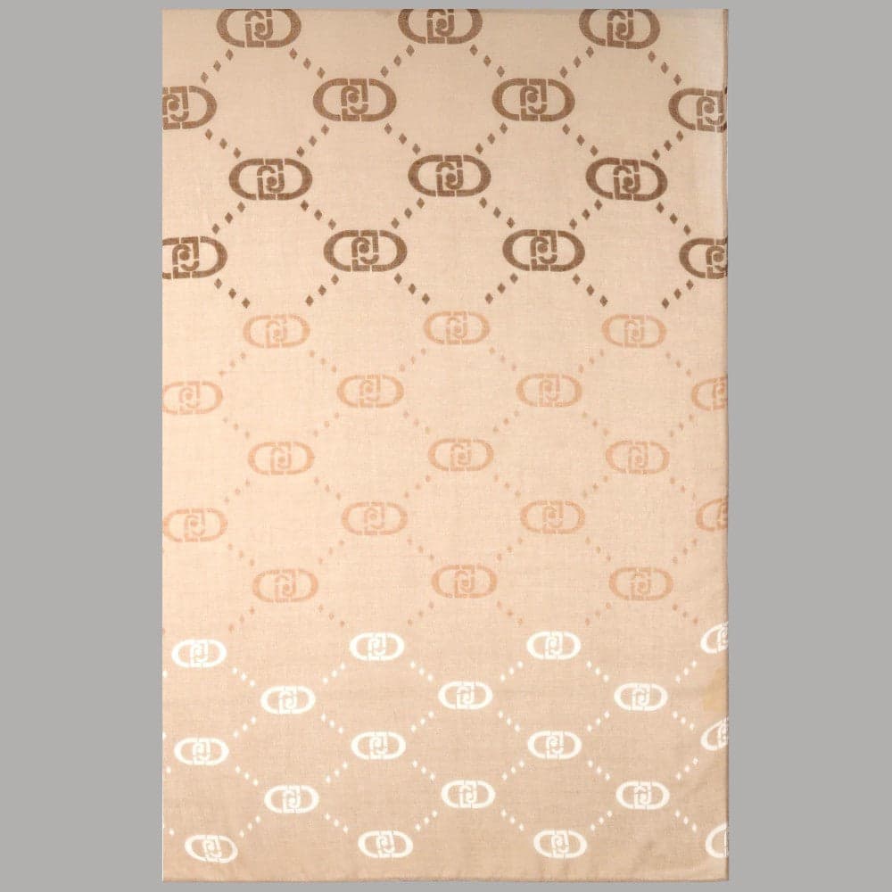 Liu Jo stola con logo 70x180 cammello degrade 2F5080T0300 in Stole Prodotti di Classe - Nocera Superiore, commercioVirtuoso.it