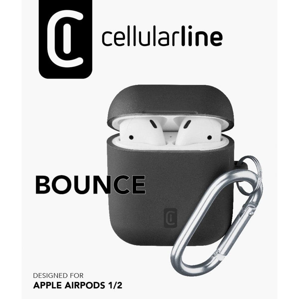 custodia bounce airpods 1 & 2 nero in Custodie Tropposmart.it - Genova, commercioVirtuoso.it