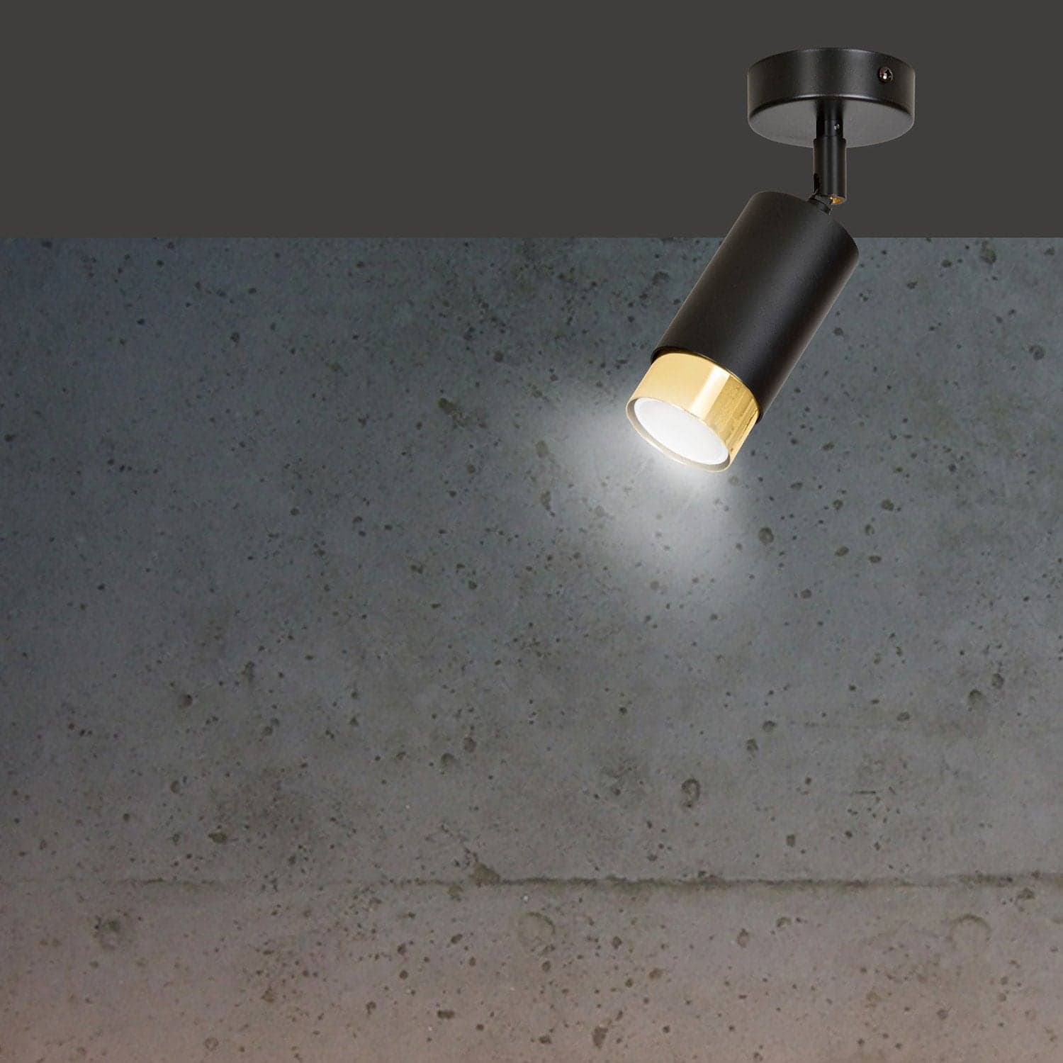 Faretto Orientabile 1 Luce Hiro A Cilindro In Acciaio Bianco E Cromo in Faretti da soffitto LuceArt - Montecorvino Pugliano, commercioVirtuoso.it