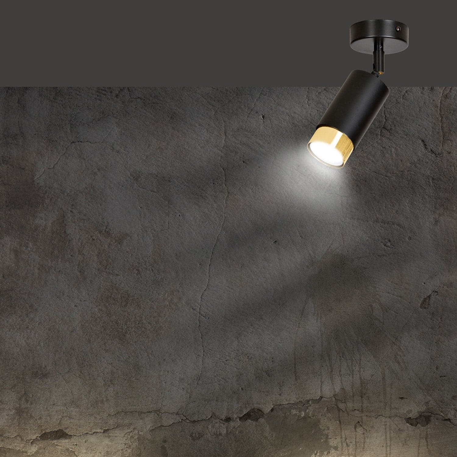 Faretto Orientabile 1 Luce Hiro A Cilindro In Acciaio Bianco E Cromo in Faretti da soffitto LuceArt - Montecorvino Pugliano, commercioVirtuoso.it