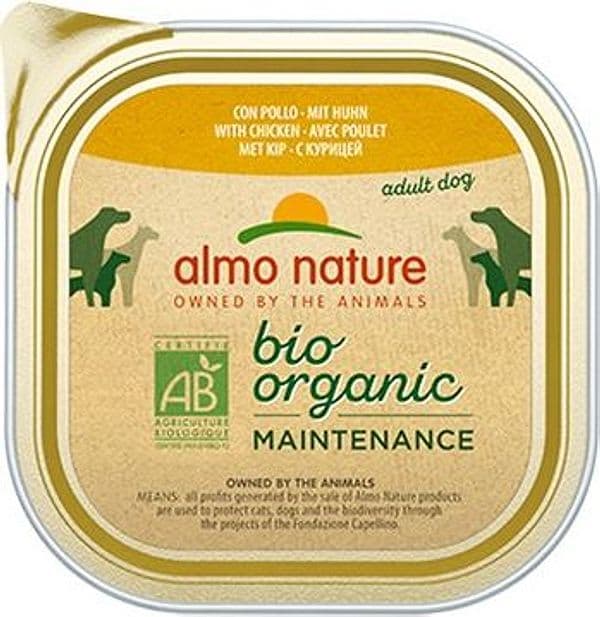 Almo Nature Bio Organic Maintenance Vaschetta gusto Pollo per Cani Adulti in Secco 101 Market - Poggibonsi, commercioVirtuoso.it