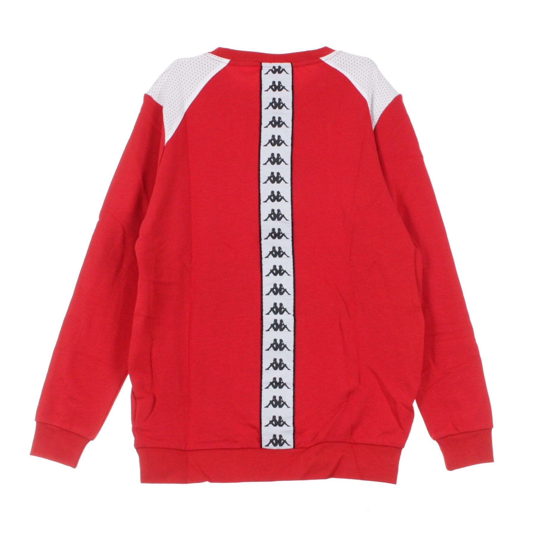 KAPPA Felpa Girocollo Uomo Banda Bernel Red/white da uomo in Felpe senza cappuccio Drestige - Casamassima, commercioVirtuoso.it
