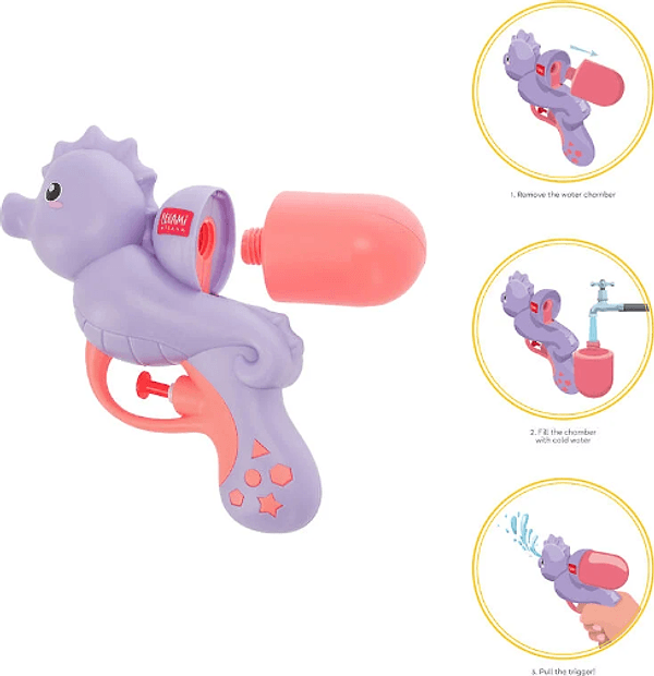 Legami, Pistola ad Acqua a tema Seahorse in Pistole d'acqua Cartospedia - Napoli, commercioVirtuoso.it