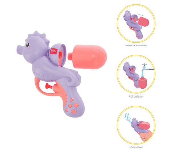 Legami, Pistola ad Acqua a tema Seahorse in Pistole d'acqua Cartospedia - Napoli, commercioVirtuoso.it