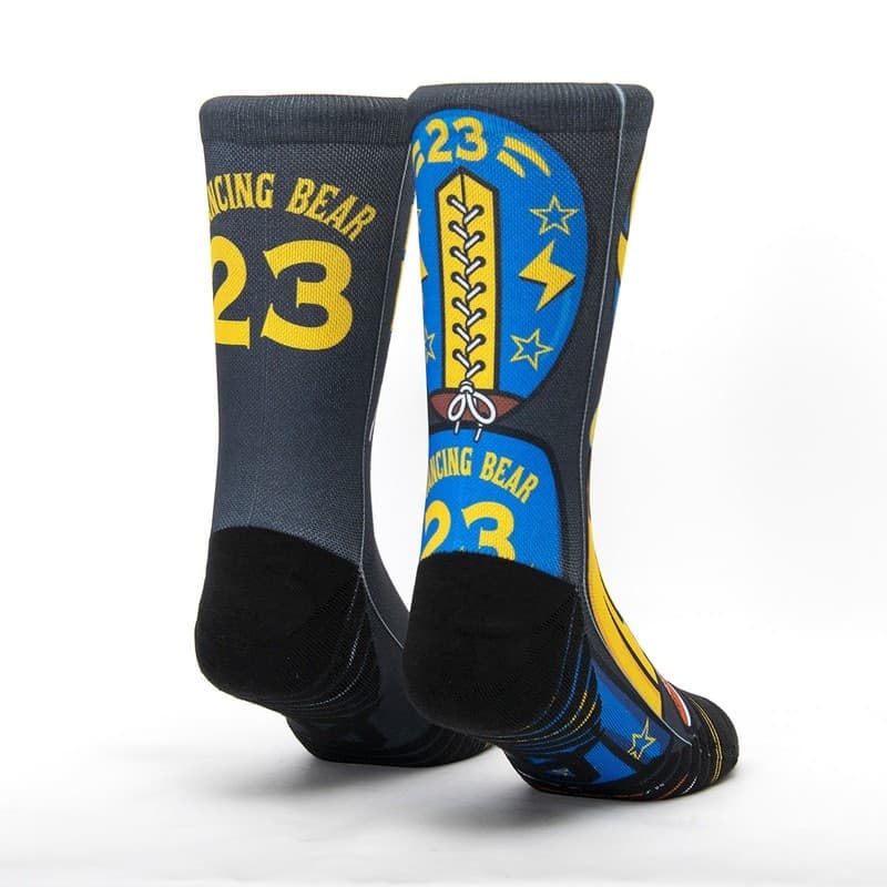 Socks unisex Scrimmage basket Dray Misteryo Black in Calze sportive 3A Moda Mare Sport - Bellaria Igea Marina, commercioVirtuoso.it