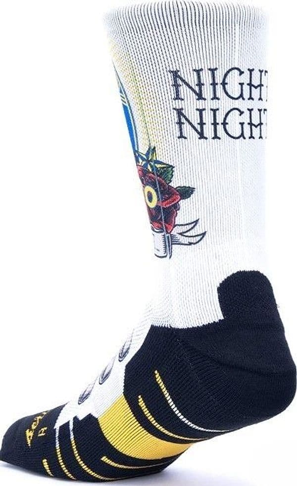 Calza unisex Scrimmage basket Good Night White in Calze sportive 3A Moda Mare Sport - Bellaria Igea Marina, commercioVirtuoso.it