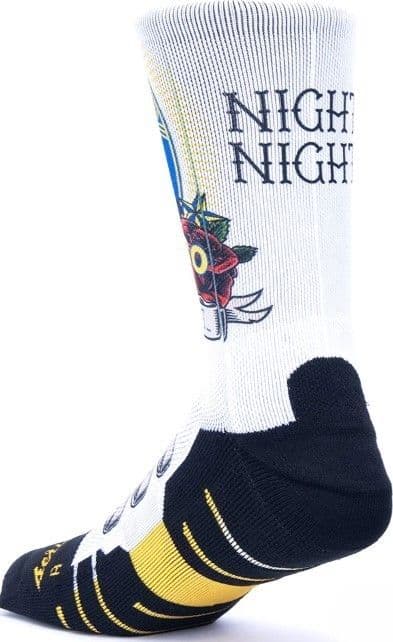 Calza unisex Scrimmage basket Good Night White in Calze sportive 3A Moda Mare Sport - Bellaria Igea Marina, commercioVirtuoso.it