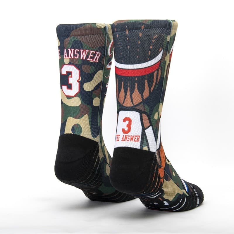 Calzini Scrimmage unisex basket The Answer Camo in Calze 3A Moda Mare Sport - Bellaria Igea Marina, commercioVirtuoso.it
