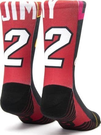 Calzini Scrimmage unisex basket Jersey Jimmy Multicolore in Calze sportive 3A Moda Mare Sport - Bellaria Igea Marina, commercioVirtuoso.it